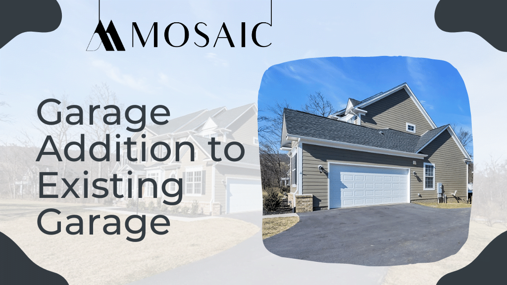 Garage Addition to Existing Garage - United Station - Mosaicbuild com