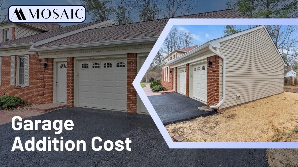 How Much Do Garage Addition Cost - Sterling - Mosaicbuild com