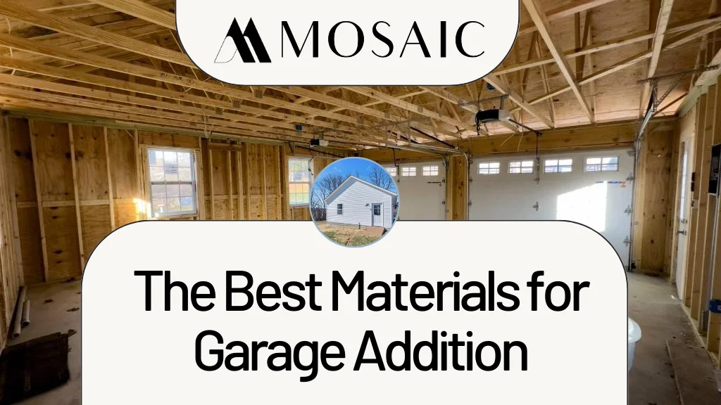 The Best Materials for Garage Addition - Sterling - Mosaicbuild com