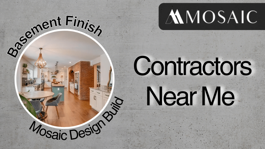 Basement Finish Contractors Near Me Mosaic Design Build - Virginia - Mosaicbuild com