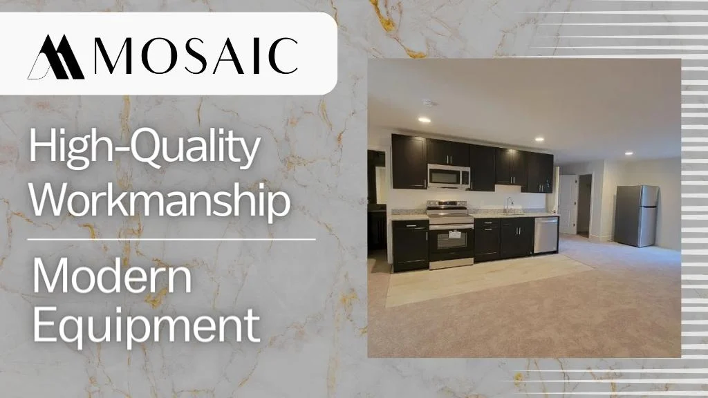 High-Quality Workmanship And Modern Equipment - Mosaicbuild com