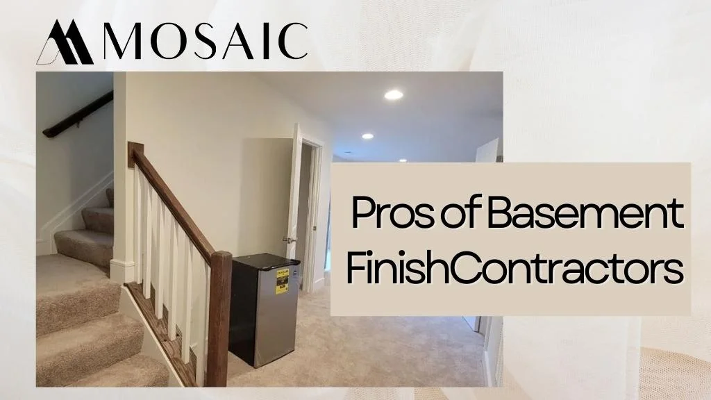 Pros of Basement Finish Contractors - Mosaicbuild com