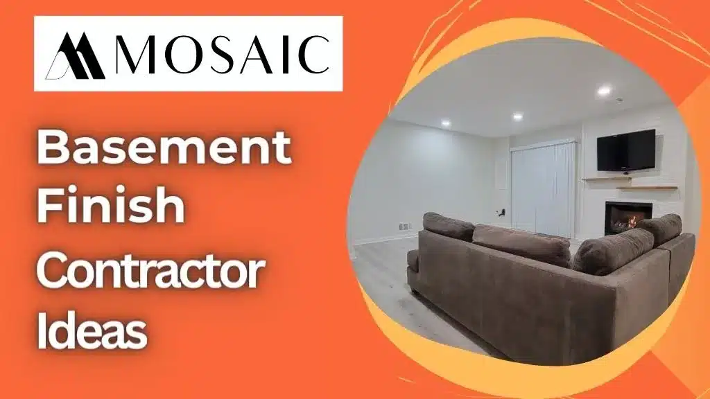 Basement Finish Contractor Ideas - Alexandria - Mosaicbuild com