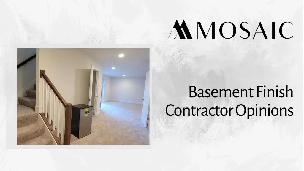 Basement Finish Contractor - Loudoun County - Opinions - Mosaicbuild com
