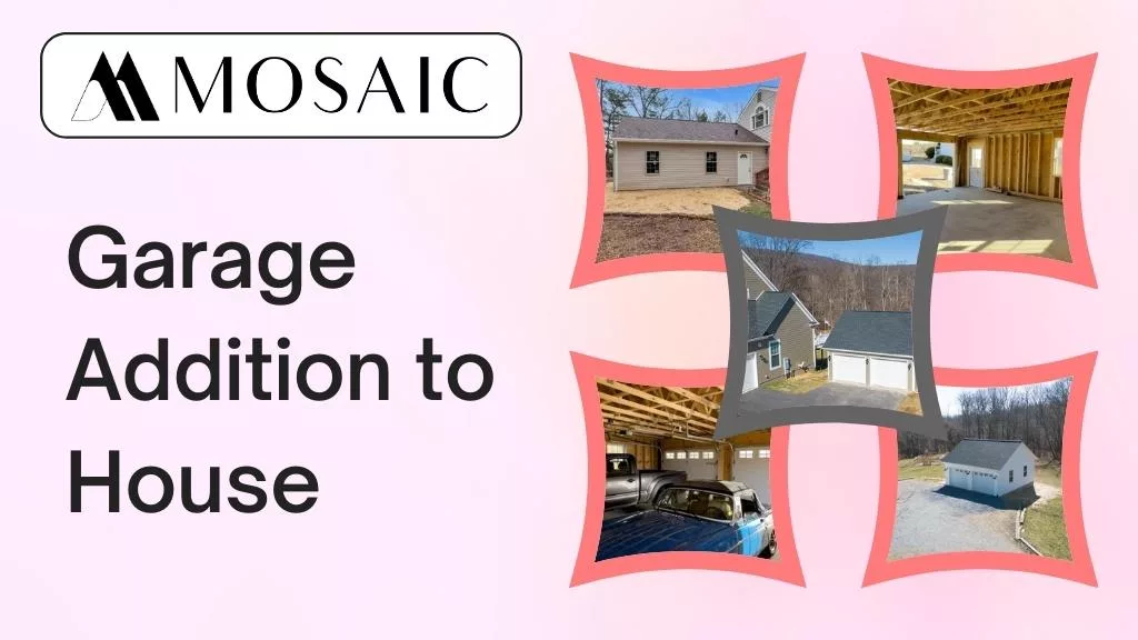 Garage Addition to House - Centreville - Leesburg - Mosaicbuild com