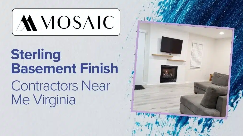 Sterling Basement Finish Contractors Near Me Virginia - Ashburn - Mosaicbuild com