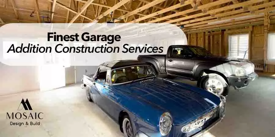 Finest Garage Addition Construction Services - Arlington County - Virginia - Mosaicbuild com