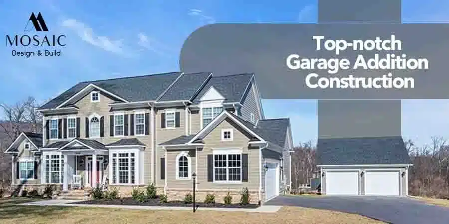 Top-notch Garage Addition Construction - Herndon - Mosaicbuild com