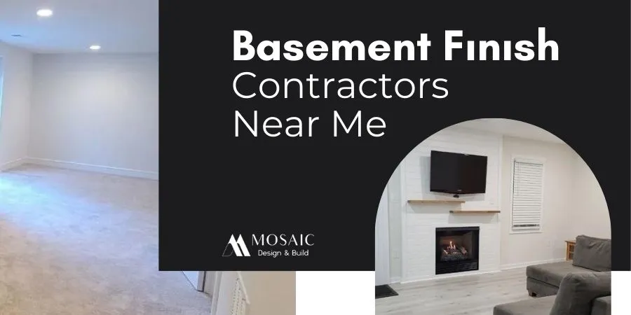Basement Finish Contractors Near Me - Sterling - Mosaicbuild com
