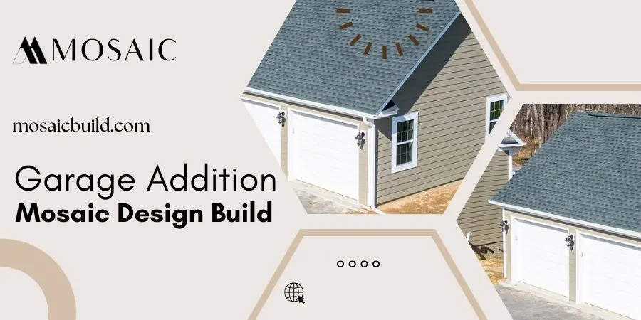 Garage Addition Mosaic Design Build - Reston - Mosaicbuild com