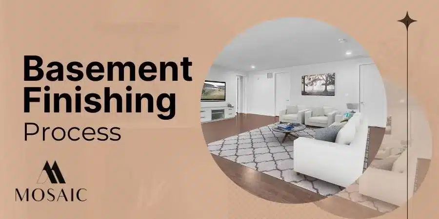 Basement Finishing Process - Fairfax County - Mosaicbuild com